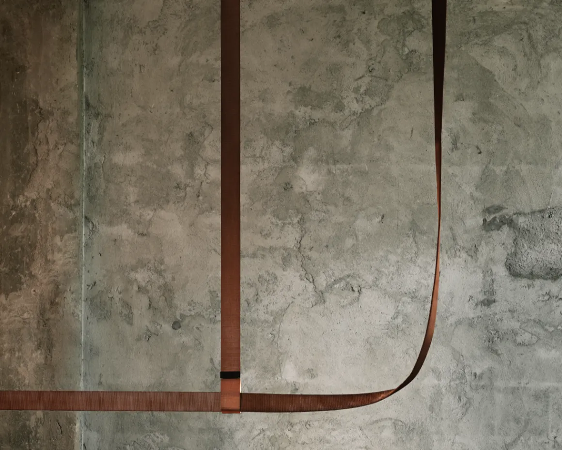 Belt Fabric Copper Brown Casambi 2000mm
