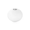 Diffusore opalino Glo-Ball 1. Base grigia