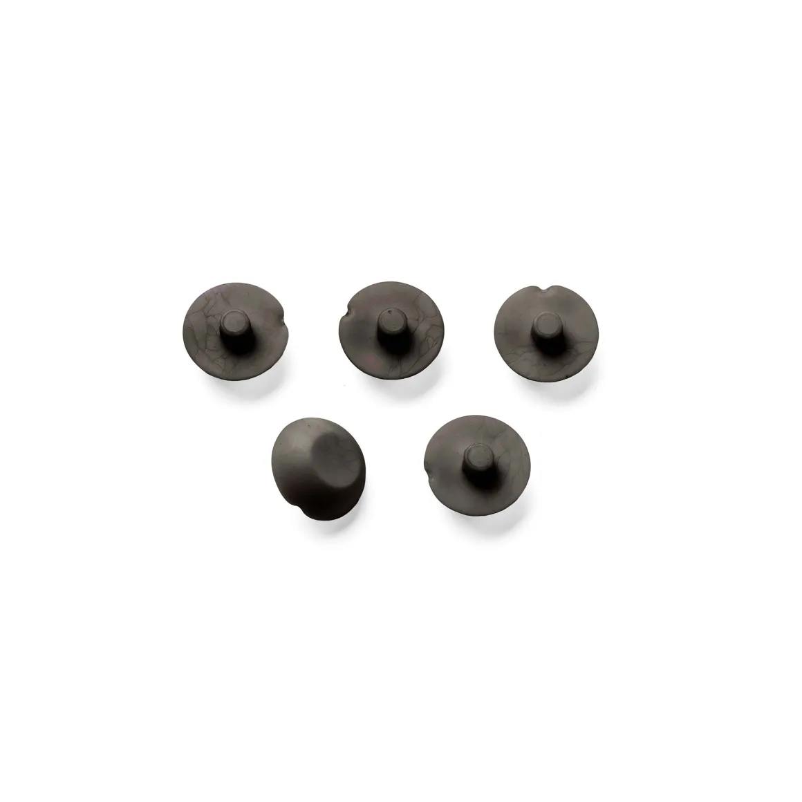 Kit of 5 black feet for base