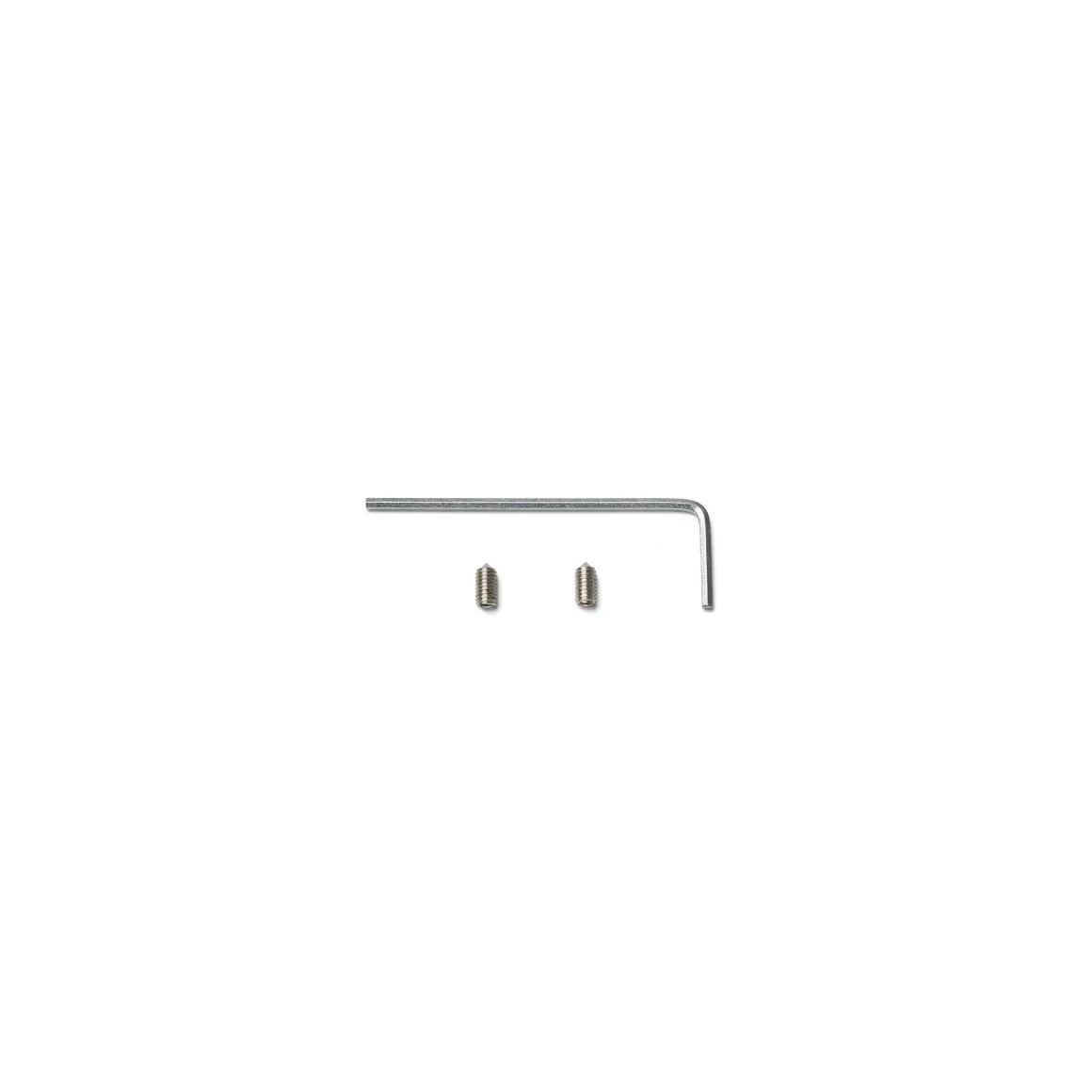 Kit with screws and allen key